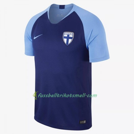 Günstige Fußballtrikots Finnland 2018 Kurzarm Auswärts-trikot kaufen